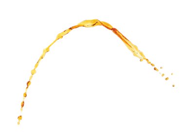 Hareket sıvı sıçrama izole