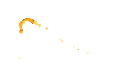 Hareket sıvı sıçrama izole