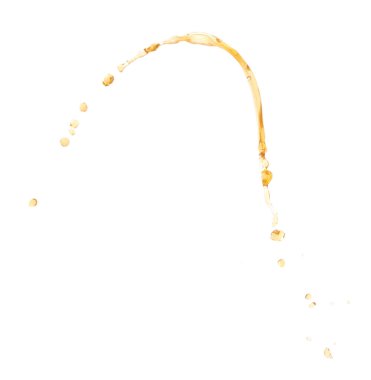 Hareket sıvı sıçrama izole