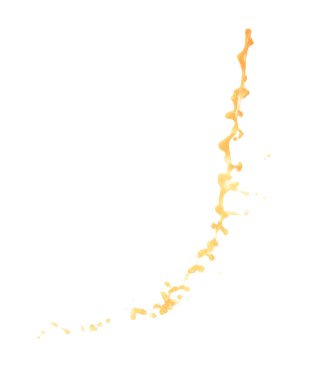 Hareket sıvı sıçrama izole