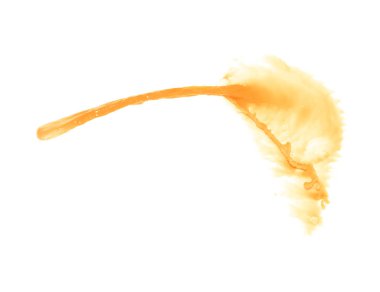 Hareket sıvı sıçrama izole