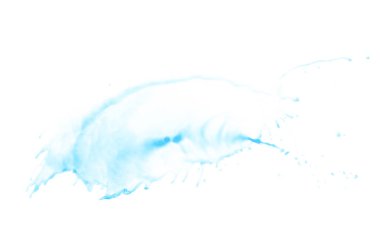 Hareket sıvı sıçrama izole