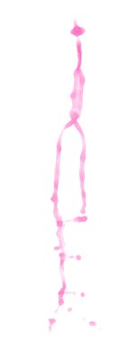 Hareket sıvı sıçrama izole