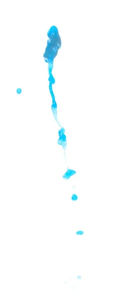 液体飞溅的运动隔离 — 图库照片
