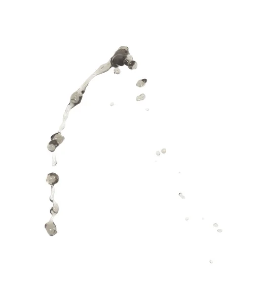 Splash of liquid in motion isolated — Stock Photo, Image