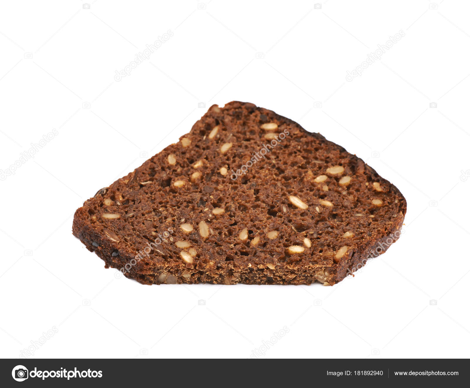 Pan negro con semillas calorias