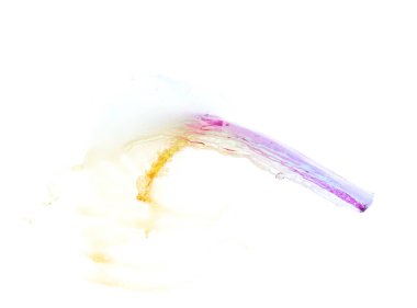 Hareket sıvı sıçrama izole