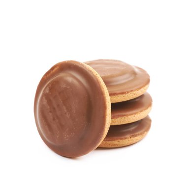 İzole dolgulu bisküvi kek