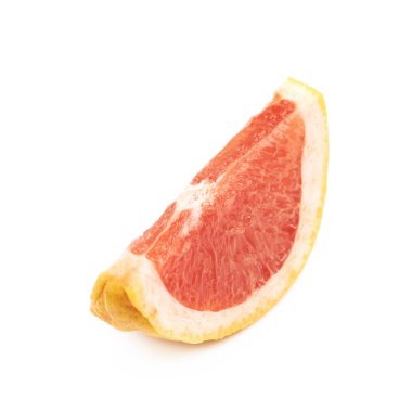 izole sulu kırmızı greyfurt