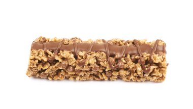 Çikolata granola bar izole