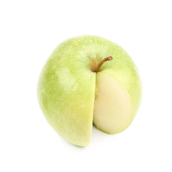 Бабушка Смит зеленое яблоко изолированы — стоковое фото