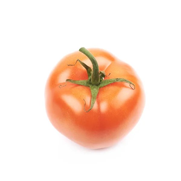 Ripe red tomato isolated — Stock Photo, Image