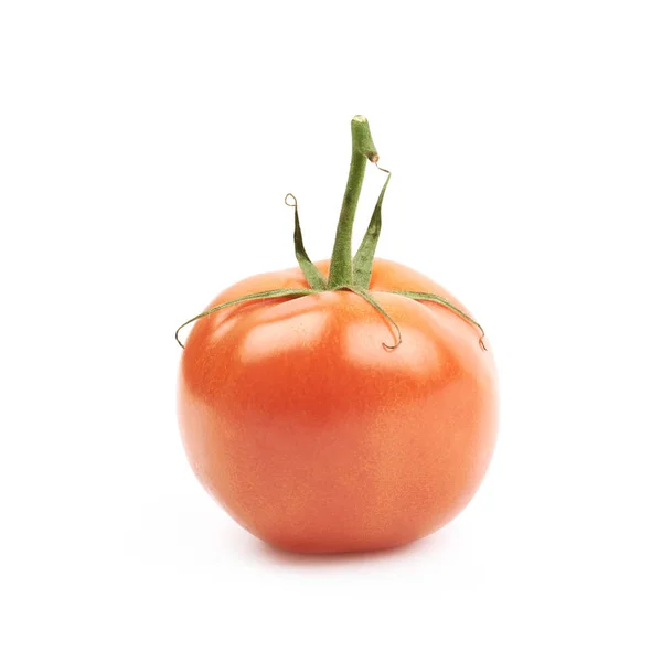 Ripe red tomato isolated — Stock Photo, Image