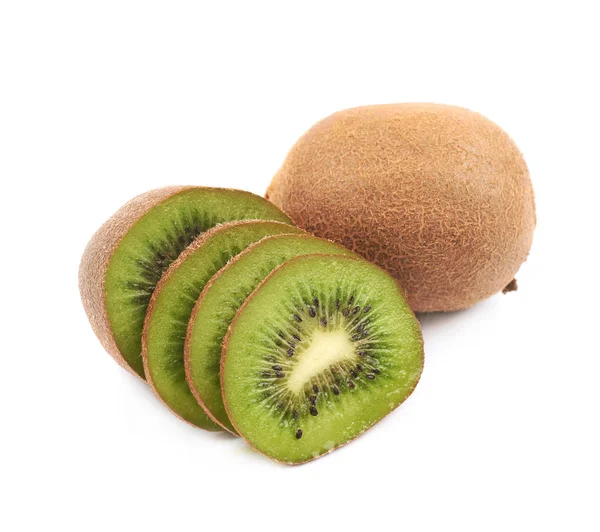 Fruta kiwi suculenta isolada — Fotografia de Stock