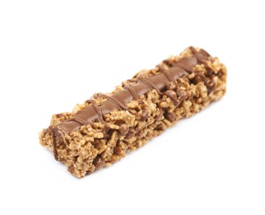 Çikolata granola bar izole