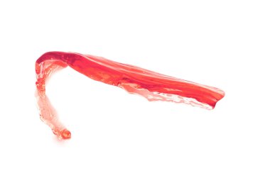 Hareket sıvı sıçrama izole