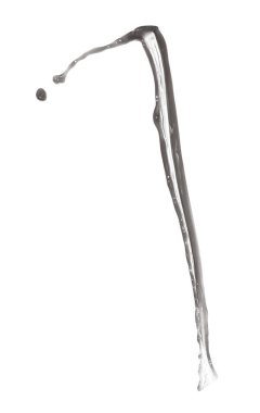 Hareket sıvı sıçrama izole