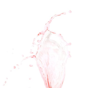 Hareket sıvı sıçrama izole