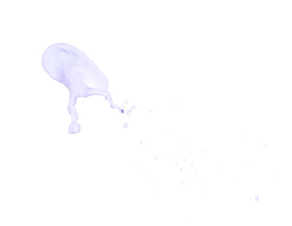 動きの液体のしぶきの分離 — ストック写真