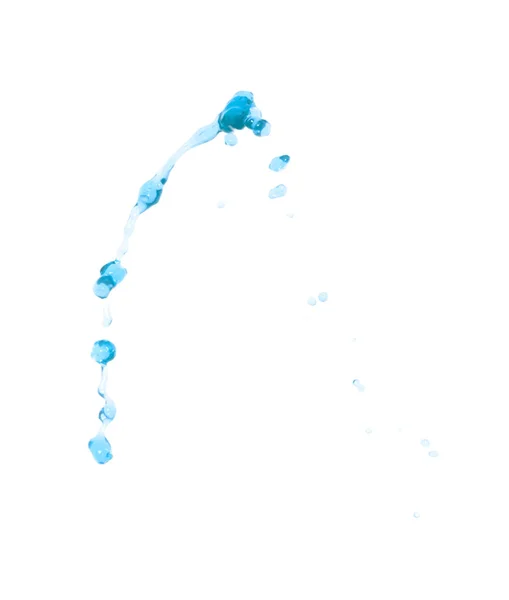 Splash of liquid in motion isolated — Stock Photo, Image