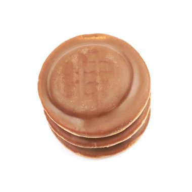 İzole dolgulu bisküvi kek