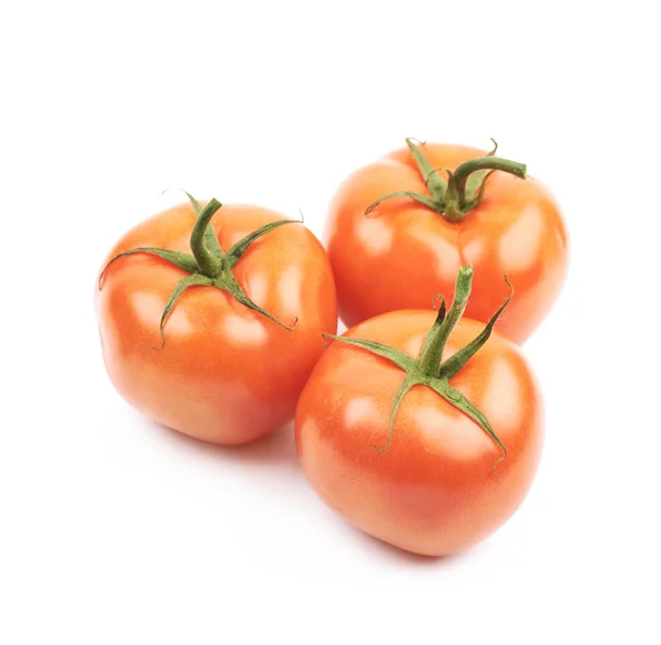 Ripe red tomato isolated — Stock Photo, Image