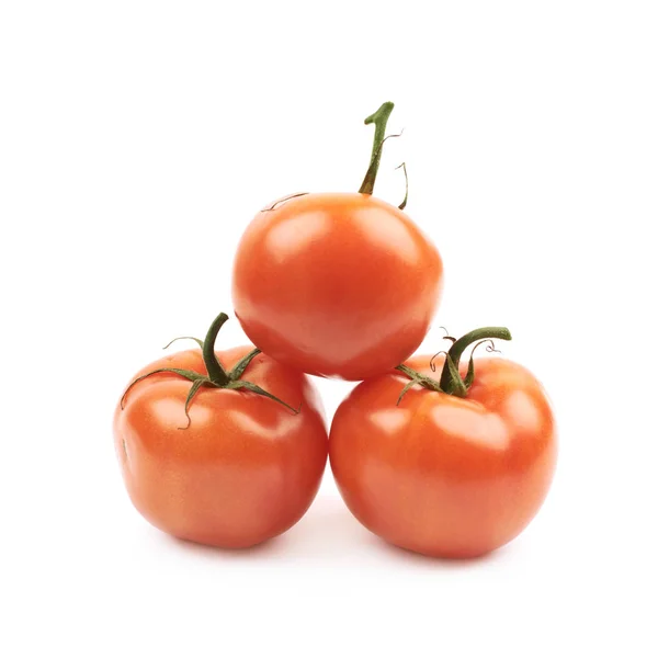 Tomate rojo maduro aislado — Foto de Stock