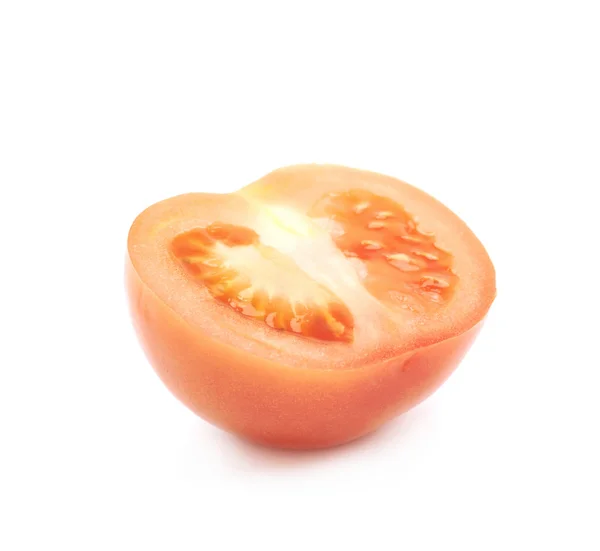 Tomate rojo maduro aislado — Foto de Stock