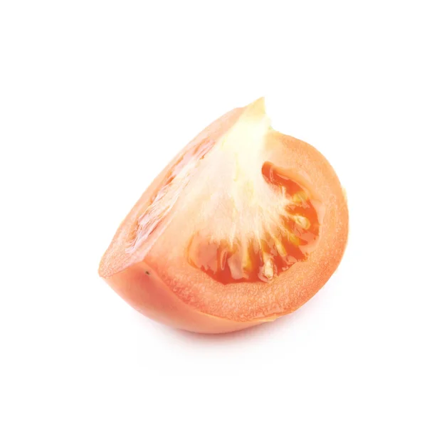 Tomate rojo maduro aislado — Foto de Stock