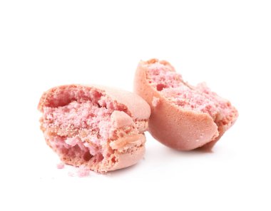 Macaron çerez izole