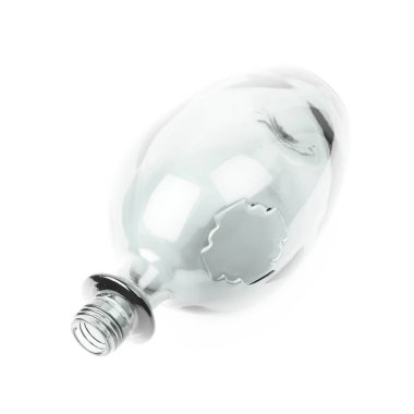 İzole renkli cam şişe