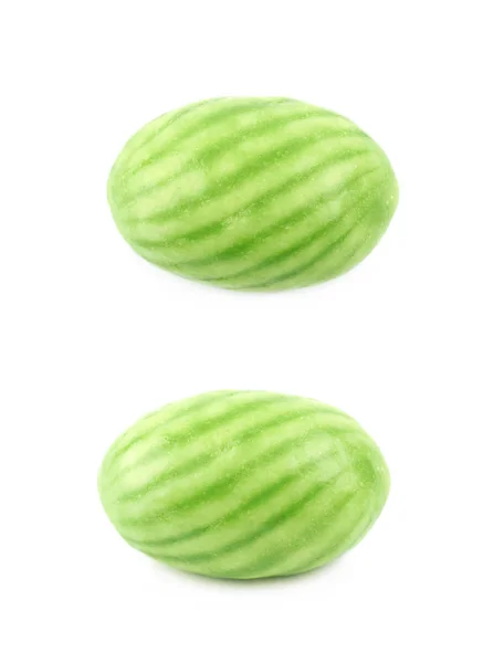 Permen semangka tunggal diisolasi — Stok Foto