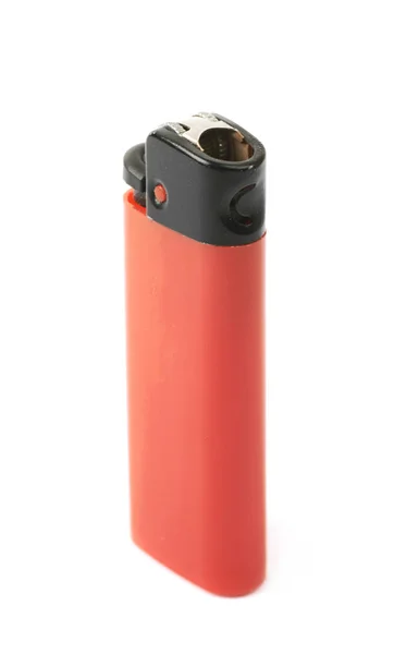 Plastic lighter isolated Stock Image