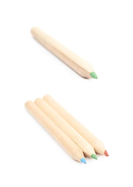 Kleuren potlood geïsoleerd — Stockfoto