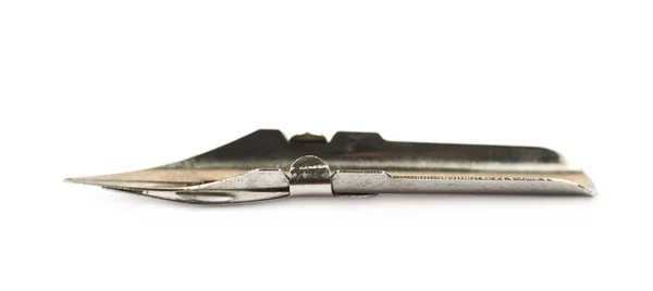 Bläck penna metall nib isolerade — Stockfoto