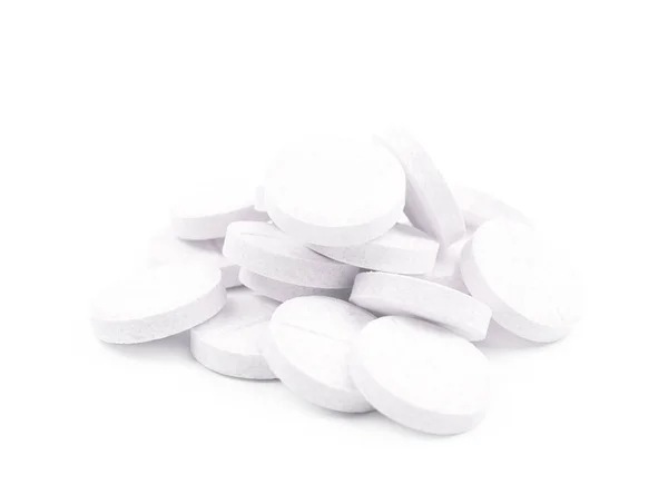Drogen tablett piller isolerade — Stockfoto