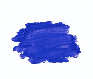 Boya konturları sıçrama izole