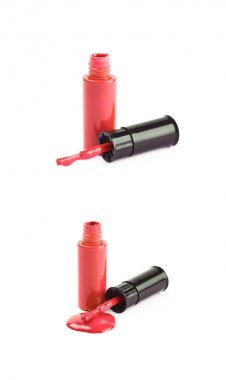 oje yalıtılmış bir şişe