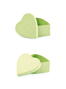 İzole kağıt hediye kutusu