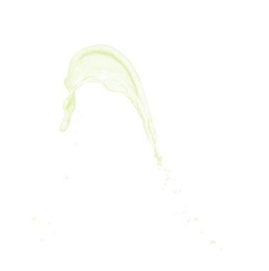 Hareket sıvı sıçrama izole