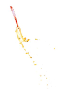 Hareket sıvı sıçrama izole