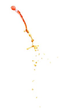 Hareket sıvı sıçrama izole