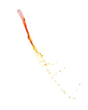 Hareket sıvı sıçrama izole