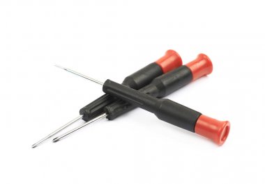 Küçük tornavida izole