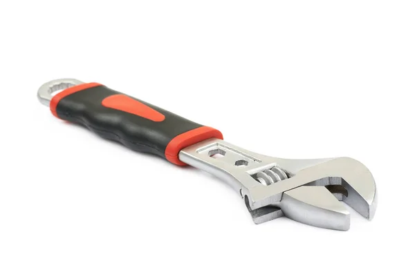 Adjustable wrench tool isolated