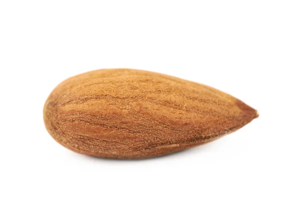 Single almond isolated — Stock Photo, Image