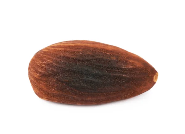 Single fried almond nut isolated — Stock Photo, Image