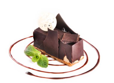 tatlı beyaz zemin üzerine