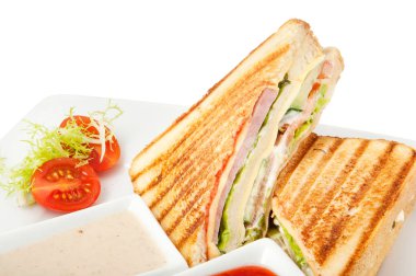 lokanta plaka üzerinde beyaz arka plan üzerinde