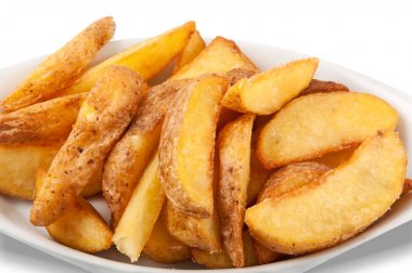 lokanta plaka üzerinde beyaz arka plan üzerinde